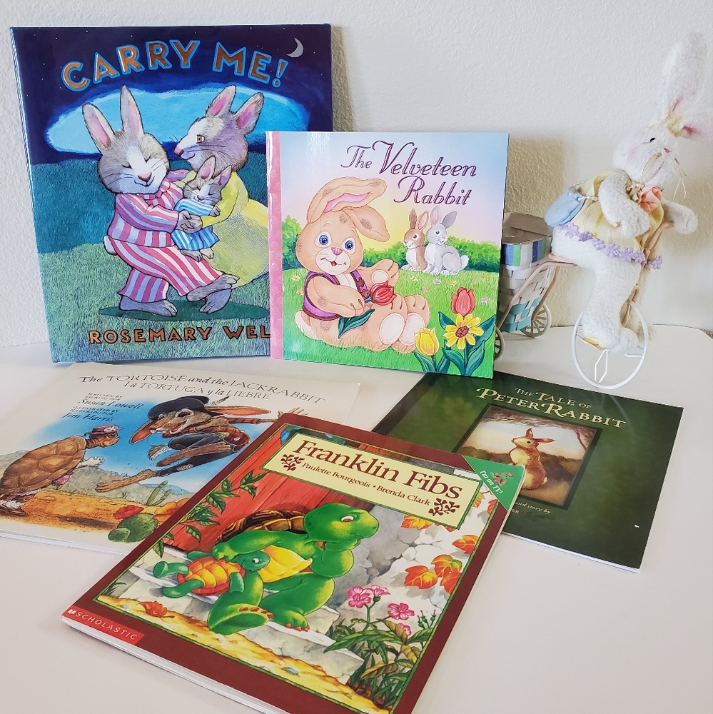 Bunny & Tortoise Storybooks - Children Books